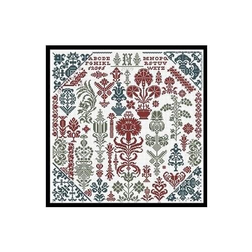 Cross Stitch Set Chinese Cross-stitch Kit Embroidery Needlework Craft Packages Cotton Fabric Floss New Designs Embroidery ZZ685