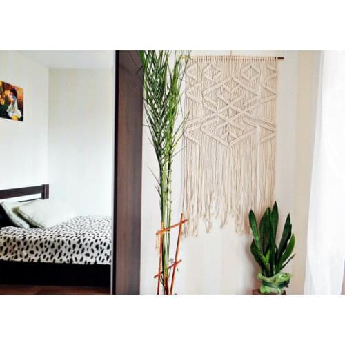 Macrame wall hanging Large macrame wall hanging Macrame modern decor Macrame wall art Wedding backdrop Bohemian Wall Hanging
