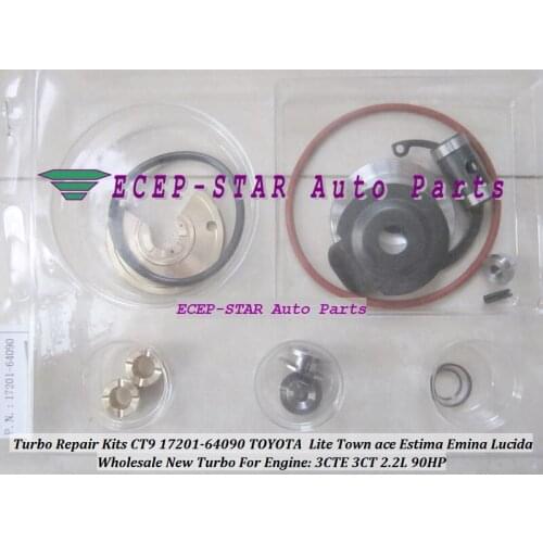 Turbo Repair Kits rebuild kit CT9 17201-64090 For TOYOTA HIACE HILUX Lite Ace LiteAce Town Ace TOWNACE 1993-96 3CT 3C-T 2.2L