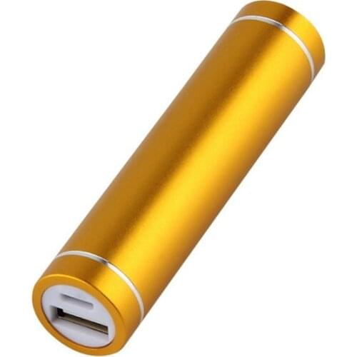 Universal Portable Fashion Hard Universal USB 5V 1A Mobile Power Bank Charger Pack 18650 Battery Case for mobile iPhone