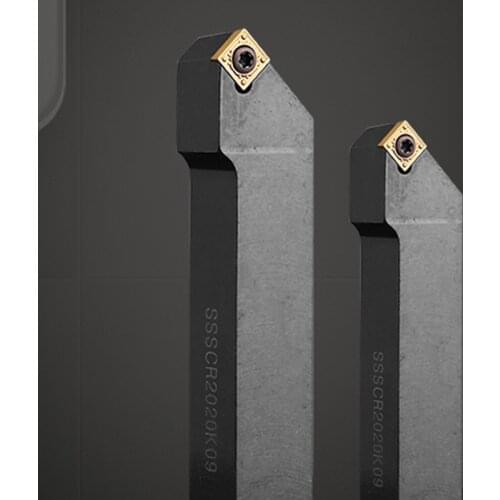 VOKET Square blade outer round chamfering knife rod SSSCR SSSCL 1212 1616 2020 2525 H09 K09 K12 M09 M12 turning tool