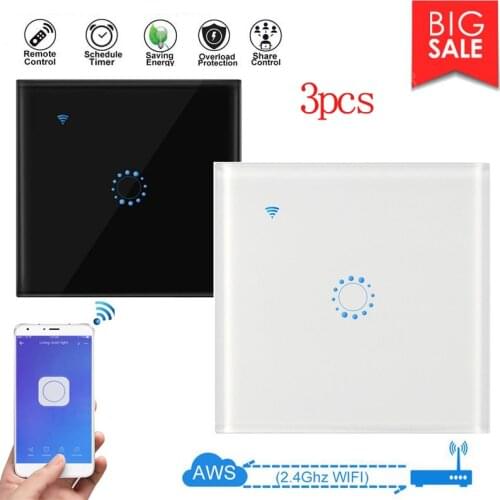 Wifi Smart Control Switch Smart Wireless Remote Switch Domotica Light Controller Module For Alexa Google Home Tuya Smart House