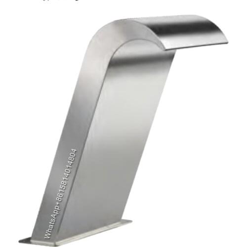 Swimming pool spray curtain/water jet massager/Water curtain fountain/stainless steel material arc hook waterfall nozzle