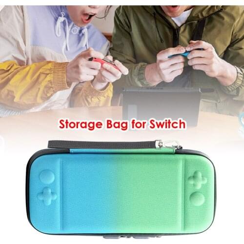 Hard Shell EVA Travel Carrying Case Gamepad Controller Carry Colorful Bag Cover for Nintendo Switch Pouch with Velvet Liner
