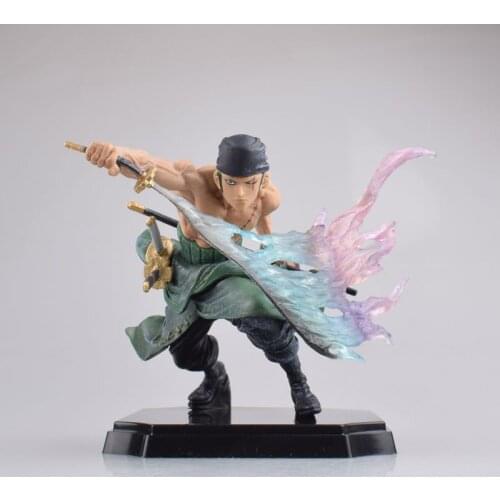 1:12 Anime One Piece Roronoa Zoro Nirvana Battle Figure PVC Action Figure Model Doll Toys kid toys Desktop decoration