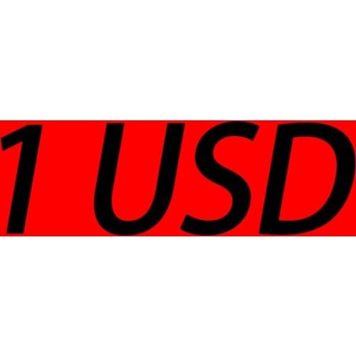 1USD No delivery, make up the freight, Make up shipping, will not ship Make up the difference