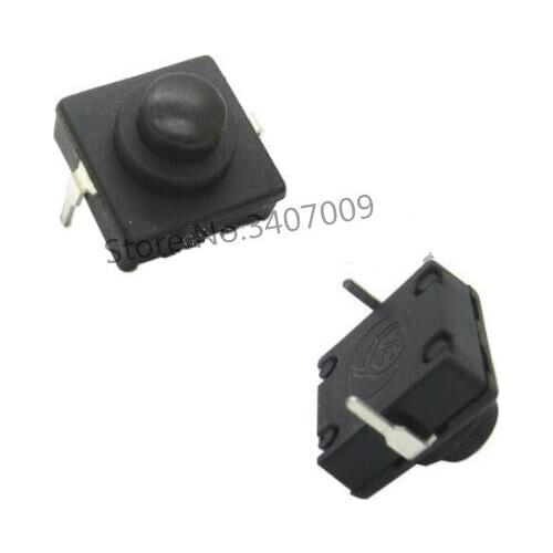 100PCS Flashlight 12*12*9.4MM Button Switch 1A 30V CB-1212-112D 2Pin Ultra-Thin Middle of the feet