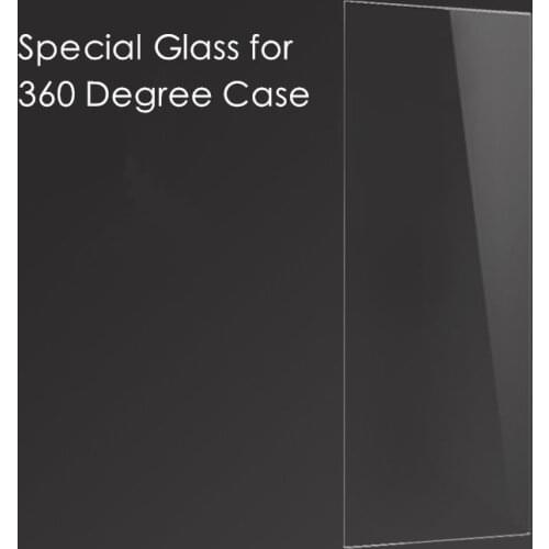 360 Degree Full Cover Special Use Tempered Glass for iPhone 5 5S SE 6 6S 7 Plus (Can not be used alone)