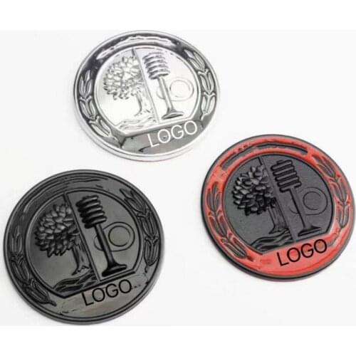 Car Emblem Apple Tree C-pillar badge label metal stickers Badge For Mercedes-Benz AMG A-Class C-Class E-Class GLC GLA GLB GLE