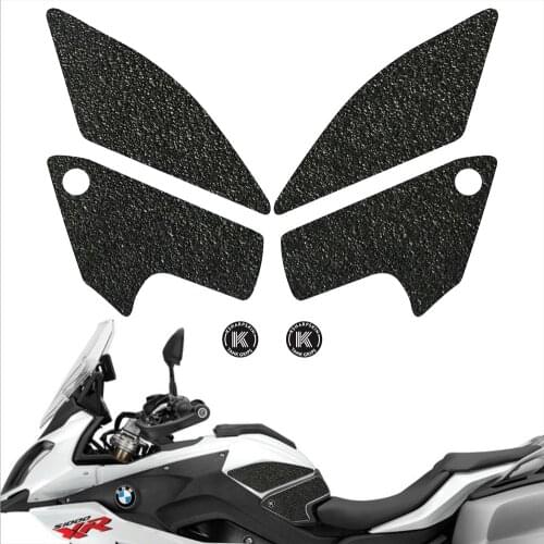 Motorcycle protection pad tank grip fuel tank pad sticker gasoline knee traction side Non-slip decals for BMW 14-18 S 1000 XR