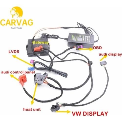 For VW CAR MQB Audi MIB 2 PRO display screen Radio Unit Test Code Tools