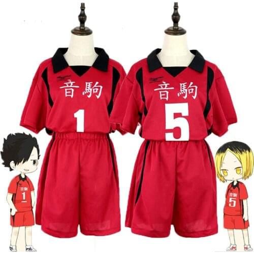 Anime Haikyuu Cosplay Costumes Kuroo Tetsurou Role Play Costume Men Women Volleyball Uniform Fukurodani Academy Team Top Shorts
