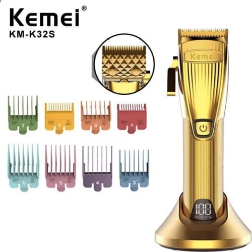 Kemei Hair Clipper professional hair trimmer electric Beard Trimmer hair cutting machine trimer cutter Cordless Rechargeable