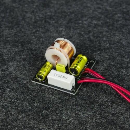 MLLE 50W 2 Way Audio Speaker Crossover Treble + Midrange + Bass Independent Crossover Speakers Filter Frequency Divider