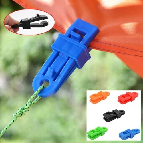 5pcs Reusable Linoleum Tent Clips Various Styles Of Outdoor Tent Clips Tarpaulin Clip Buckle Camping Tool Heavy Duty