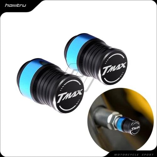 Motorcycle Accessories Valve Stem Cap Set Case for Yamaha Tmax 150 250 530 560 Rim