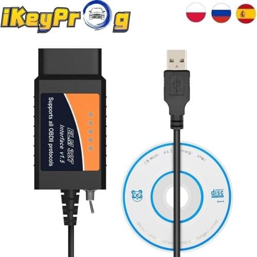 NEW ELM 327 USB With PIC18f25k80 Chip FTDI Chip With switch Car Diagnostic Tool For Forscan HS CAN/MS CAN & ELM327 Bluetooth