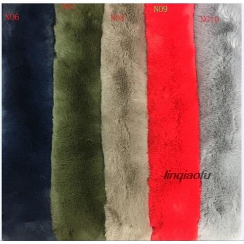 Warp knitted super soft matte rabbit hair Extra thick rabbit fur Fur collar bib faux fur plush,160*90cm (one yard) One pcs/ For