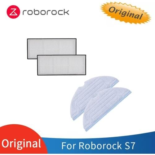 Original Roborock Accessory Kit for roborock S7 ,S7 Washable Dustbin Filter,S7 Mop Cloths