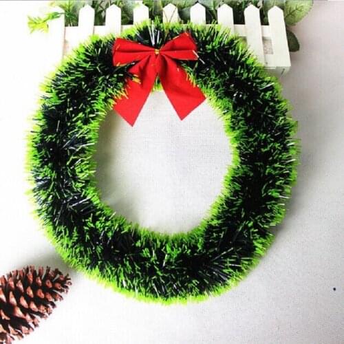Christmas Wedding Wreaths With Bow Decoration Wreath Home Hotel Decoration Material DIY Wreath Party Decoration Tools