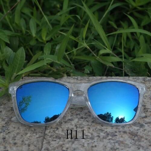 Brand logo design Transparent sunglasses men deal with it driving women Color lenses original packaging blue Leopard