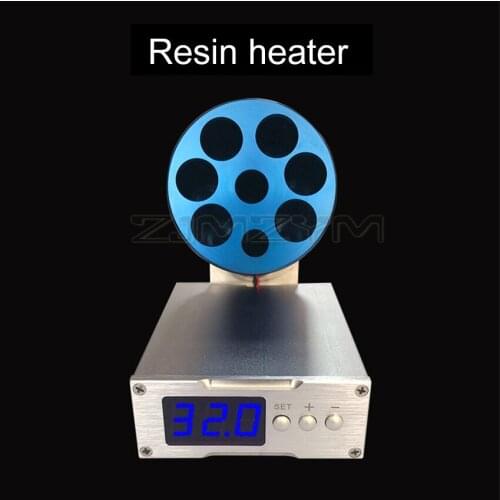 Dental Resin Heater Dental Composite Heater Resin Heating Composed Material Warmer Aluminum Alloy Resin Heater 100-240V 50-60HZ