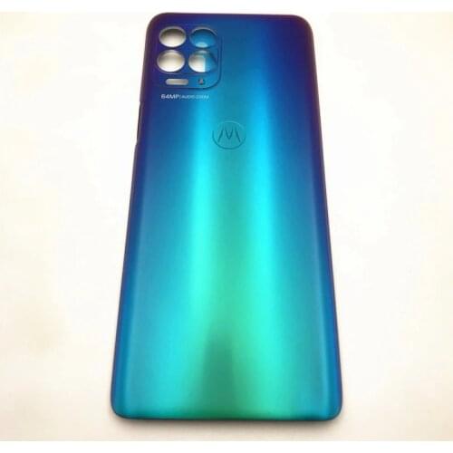 For Motorola Moto G100 XT2125 Back Cover Battery Case Rear Housing Cover Replacement Parts +Adhesive Sticker