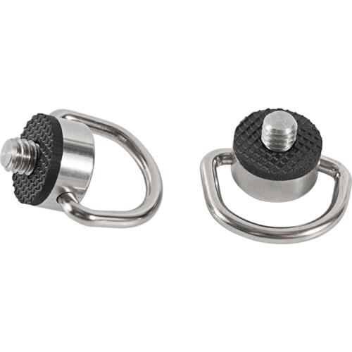 1/4 camera screw for quick release plate 1/4 inch foldable D-ring adapter tripod monopod quick release plate camera