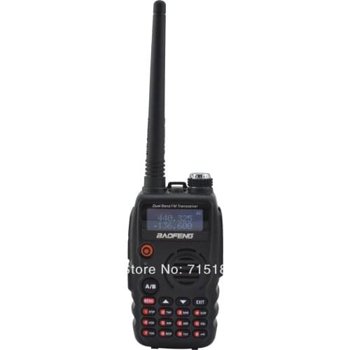 2pcs/lot Baofeng A52 VHF+UHF Dual Band 5W 128CH FM VOX Portable Walkie Talkie Baofeng BF A52 136-174MHz &400-520MHz 2 way radio