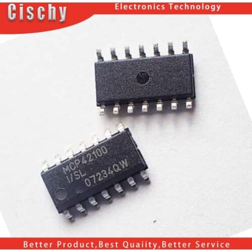 5pcs/lot MCP42100-I/SL MCP42100 SOP-14 In Stock