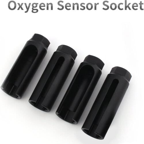 Automobile Oxygen Sensor Socket Wrench Tool CR-V Forged Durable Oxygen Sensor Disassembly Special Tool Phosphating Treatment