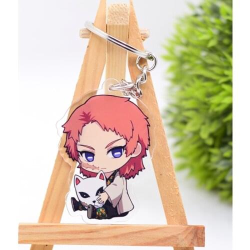 Demon Slayer Keychain Anime Kimetsu no Yaiba Keyring WL0462