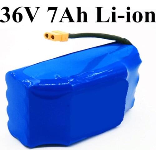 GTK high quality 18650 10S2P 36V 7Ah lithium batteryscooter battery with BMS for 360W scooter car battery
