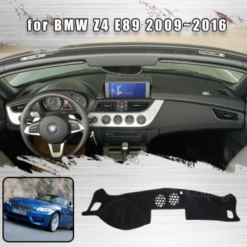 Car Dashboard Cover Dash Mat for BMW Z4 E89 2009~2016 Auto Non-slip Sun Shade Pad Carpet