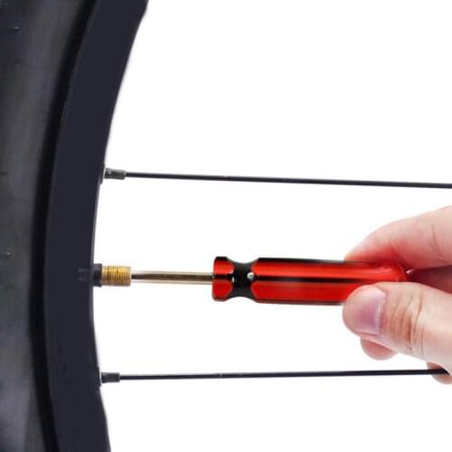 Multifucntional Tire Valve Core Removal Tyre Repair Tools Hand Special Wrench Screw Driver For Bike Car Motorcycle