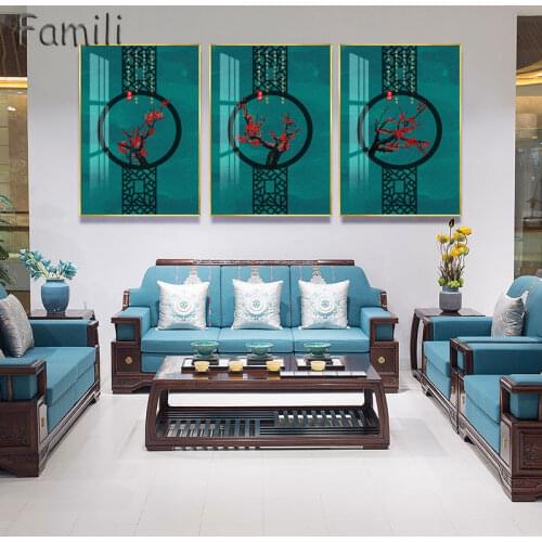 Chinese red palace wall art Canvas Painting Art Print Poster Picture Wall Modern Minimalist Bedroom Living Room Decoration-06