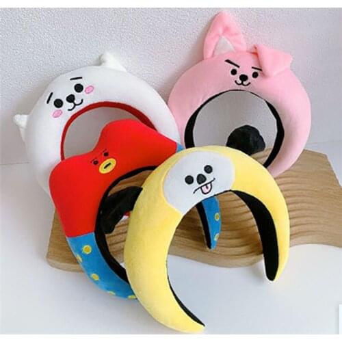 New Korean Kpop Animal Cartoon Headband Women Hairbands For Lady Hair Hoop Girls Hair Accessories Headwear Wash Face Tools