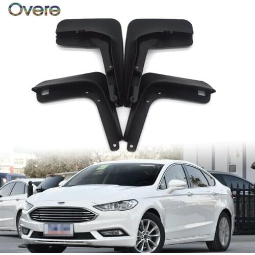 OVERE Car Front Rear Mudguards For 2013 2014 2015 2016 2017 Ford Fusion Mondeo Molded Car-styling Mudflaps Accessories 1Set