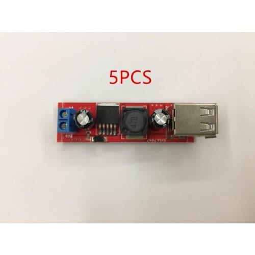 5PCS Boost Converter DC DC Step Up Converter Module Adjustable Static Power Supply Voltage Regulator Step Up Module 150W 5V