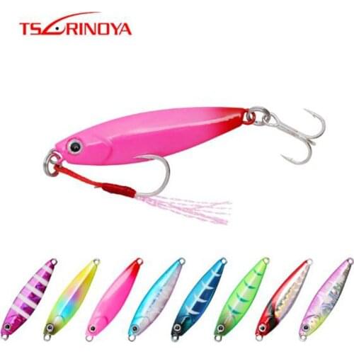 Shore Jig Fishing Lure 7g 14g 18g Freshwater Saltwater Trout Bass Fish Bait Long Casting Metal Artificial Lure