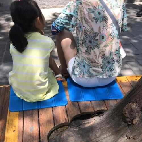 Ultralight XPE Folder Camping Mat Folding Portable Small Cushion Moisture-Proof Waterproof Prevent Dirty Picnic Mat Beach Pad