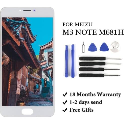 Replacement LCD For Meizu M3 Note L681 LCD Display+Digitizer Touch Screen Cellphone For Meizu M3 Note M681H L681H LCD