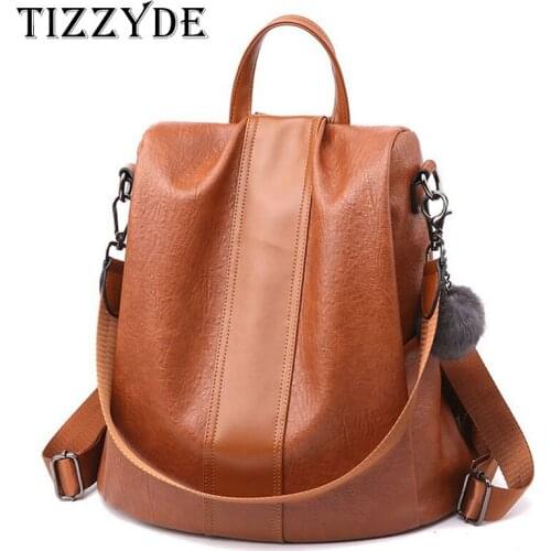 Mochilas mujer 2020 New fashion backpack women School bags for teenage girls Pu leather zipper casual mochila feminina FD47
