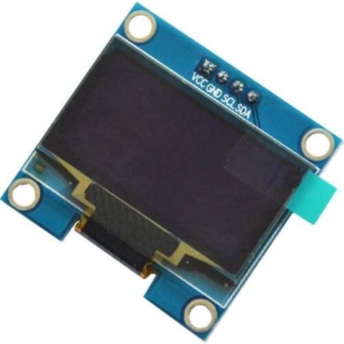 1.3 inch blue OLED display screen module SSH1106 compatible SSD1306 128*64 4 pin IIC I2C interface