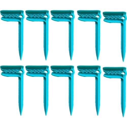10pcs Beach towel clip camping mat clip plastic picnic cloth clip plastic beach towel clip