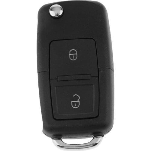 2 Buttons Car Flip Remote Key ID48 Chip For VW Bora Golf MK4 Part Number:1J0959753CT