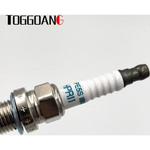 4pcs/lot Iridium Spark Plug For Mazda 3 6 CX-3 CX-5 MX-5 Miata PE5S-18-110 ZC20HPR11 PE5S 18 110 PE5S18110