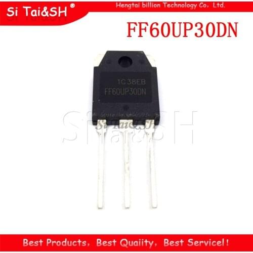 5pcs FF60UP30DN TO-3P FFA60UP30DN F60UP30DN TO3P FF60UP30 60UP30 300V 60A new original