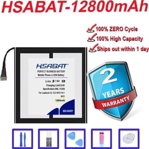 Top Brand 100% New 12800mAh Battery for Chuwi Lapbook 12.3 Hi13 14.1 Tablet PC With 7-wire plug in stock
