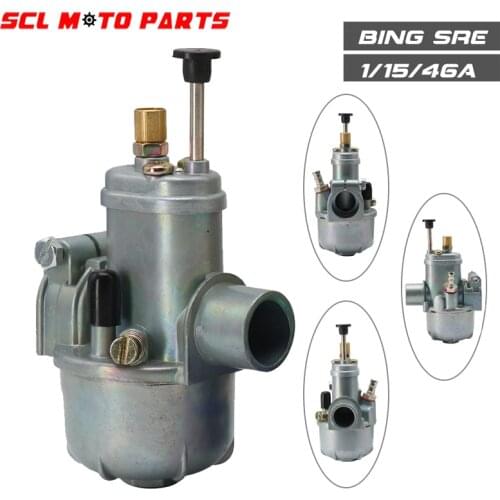 ALconstar-Bing Carburetor 15mm Carb For Puch Zundapp TUNTURI MUSTANG BING Vergaser SRE 1/15/46A